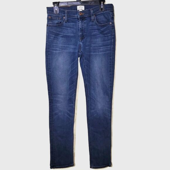 J Crew Stretch Midrise Matchstick Jeans 28 - Picture 1 of 10